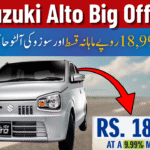 Suzuki Alto Installment Plan 2025: Get the Suzuki Alto for Rs. 18,999 Monthly