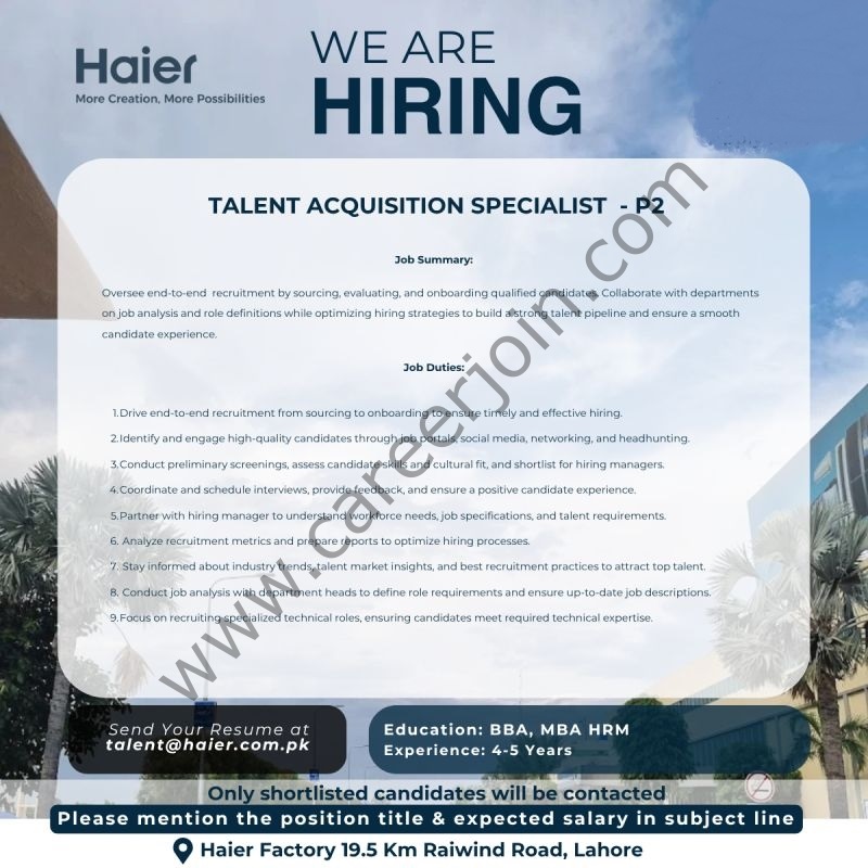 HAier Pakistan