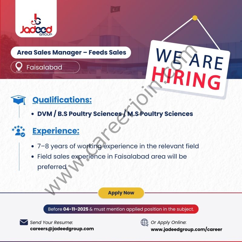 Jadeed Group Jobs Area Sales Manager 6 Jadeed Group