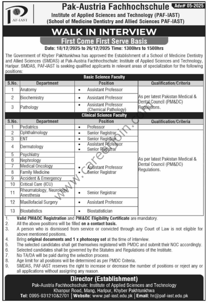 Paki Austria Fachhochschule Jobs 18 December 2025 Dawn 1057x1536 1