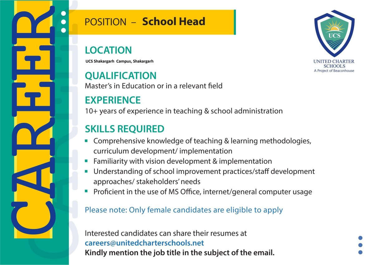 United Charter Schools UCS Jobs 21 January 2026 1200x852 1