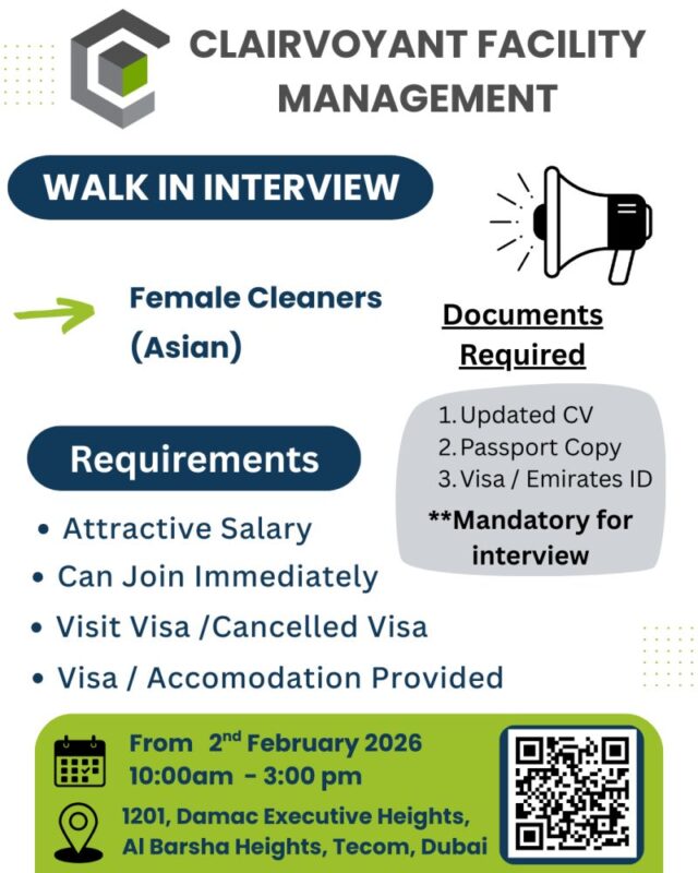 Clairvoyant Walk in Interview in Dubai 640x800 1