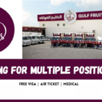 Gulf Fruits Trade Company Walk in Interview in Dubai 1 Gulf Fruits Trade