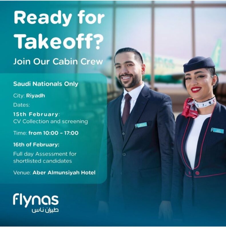 Flynas Walk in Interview in Riyadh 790x800 1
