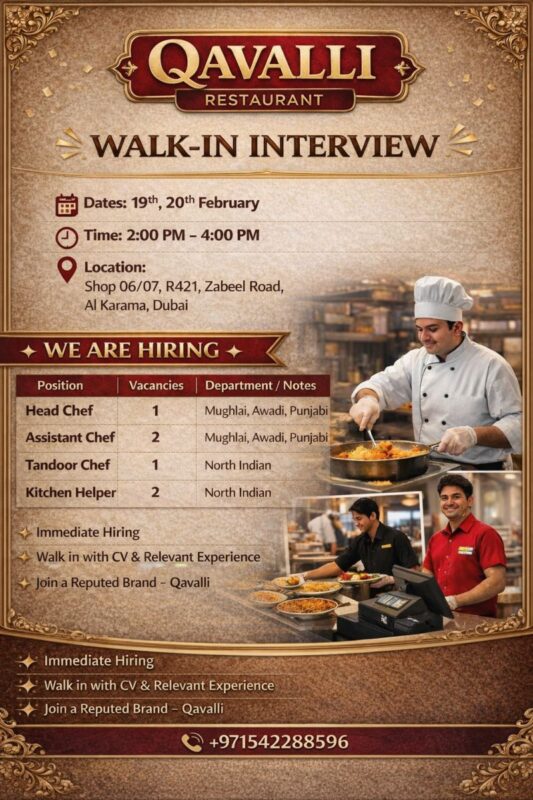 Qavalli Restaurant Walk in Interview in Dubai 533x800 1