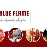 RedBlue Flame Fire Safety