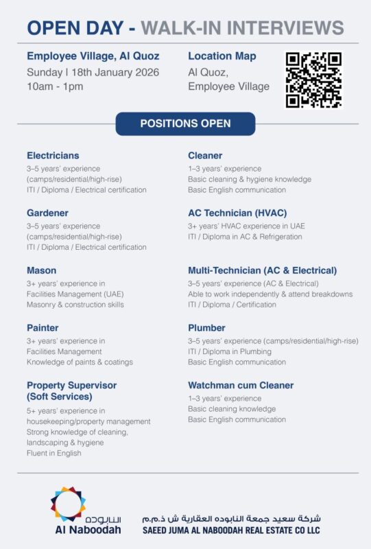 Al Naboodah Group Walk in Interview in Dubai 541x800 1