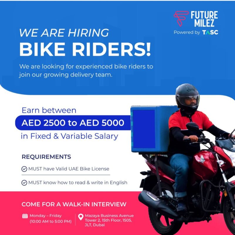 Future Milez Walk in Interview in Dubai 801x800 1