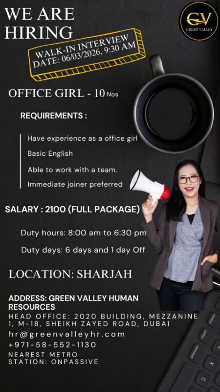 Green Valley Walk in Interview in Dubai 450x800 1