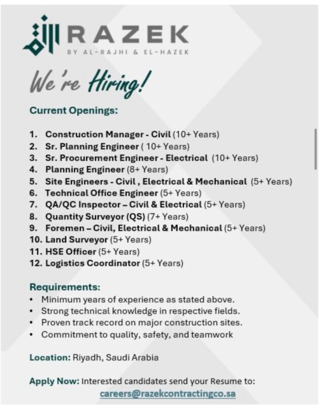 Razek Contracting Recruitment in Riyadh 632x800 1