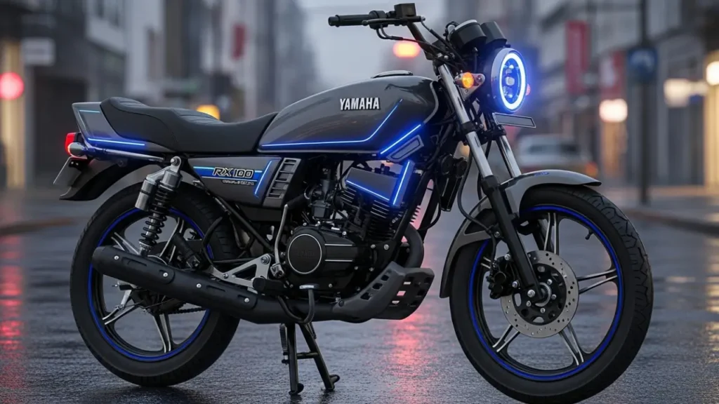 New Look Yamaha RX 100