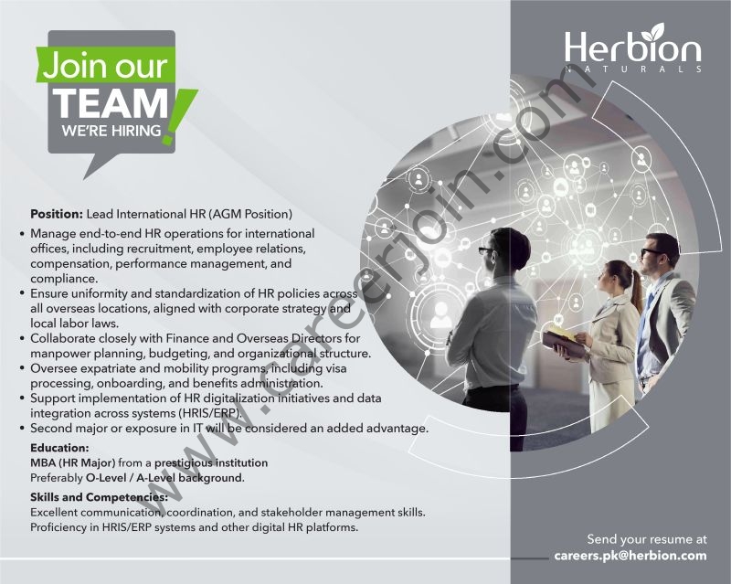 Herbion Naturals Jobs Lead International HR 6 Herbion Naturals
