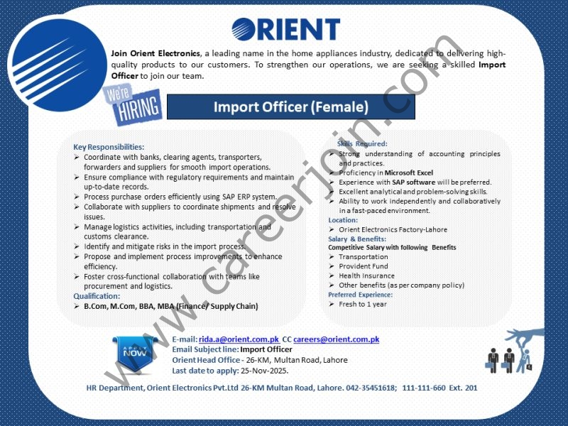Orient group 2