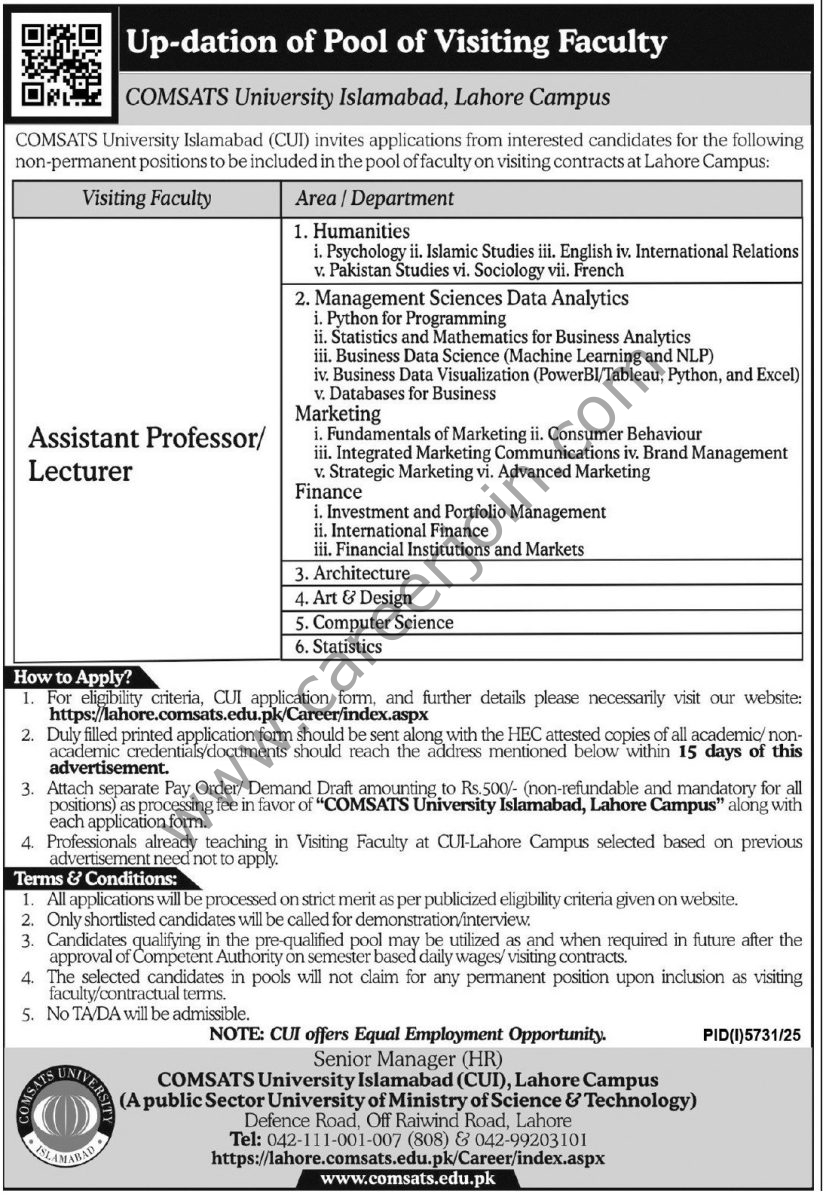COMSATS Jobs 13 January 2026 Express Tribune 826x1200 1