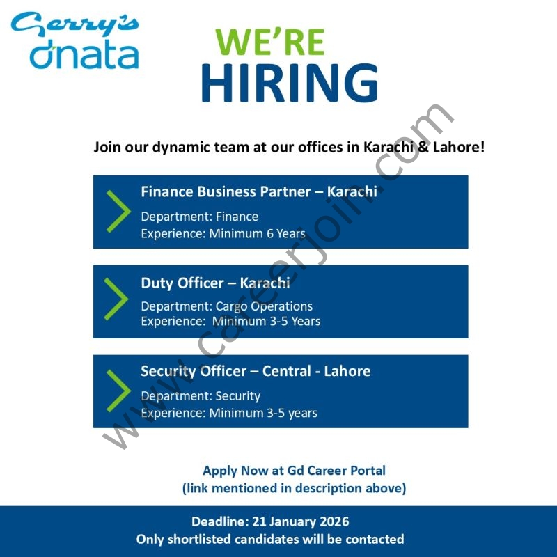 Gerry’s dnata Jobs Janaury 2026 4 Gerry Dnata