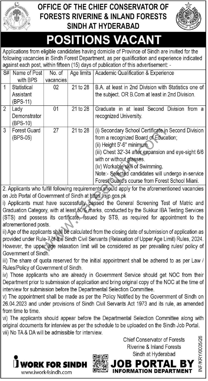 Sindh Forest Department Jobs January 2026 4 Sindh Forest Department Jobs 02 January 2026 Express Tribune 842x1536 1