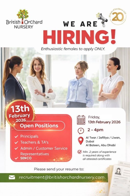 British Orchard Nursery Walk in Interview in UAE 3 British Orchard Nursery Walk in Interview in UAE 533x800 1