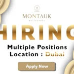 Montauk Restaurant Recruitment in Dubai 1 Montauk Restaurant