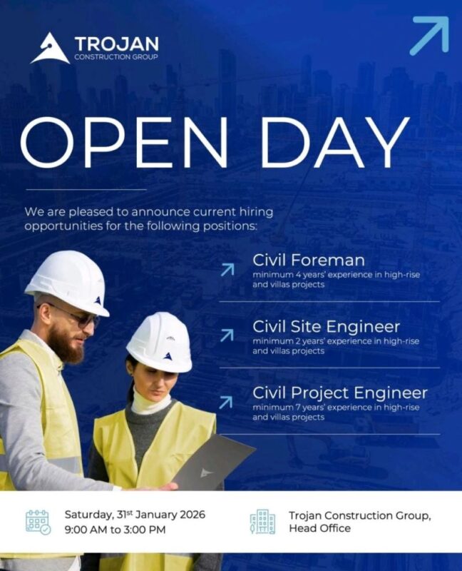 Trojan Construction Open Day Recruitment in Abu Dhabi 648x800 1