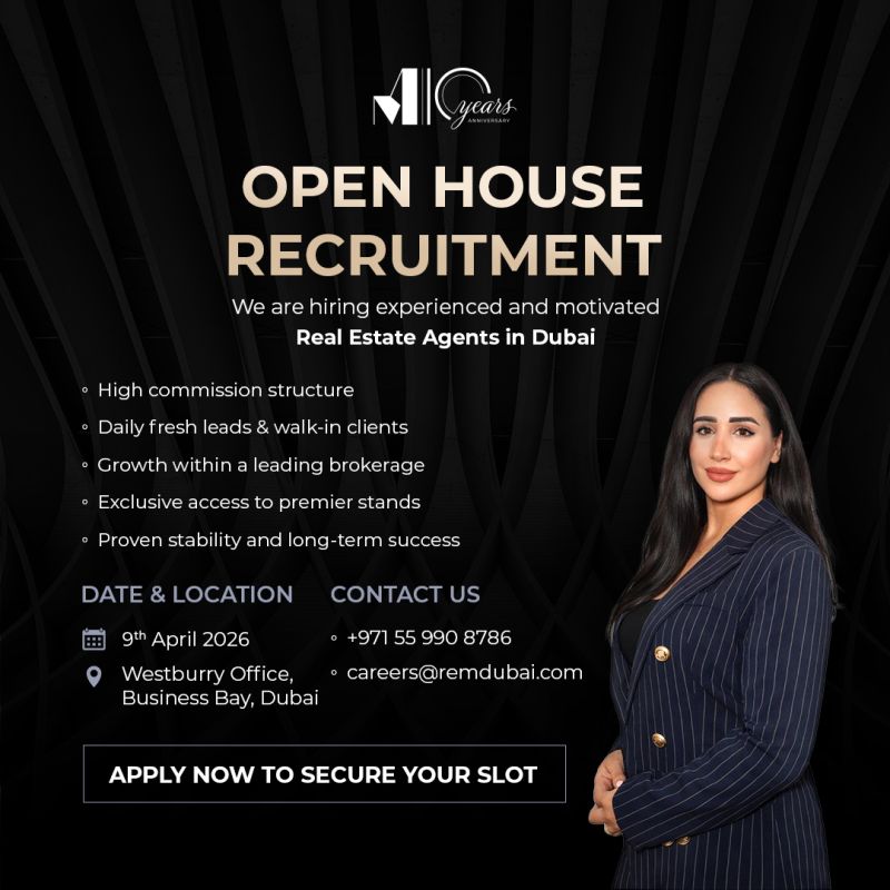 Real Estate Masters Open House Recruitment in Dubai 2 Real Estate Masters Open House Recruitment in Dubai