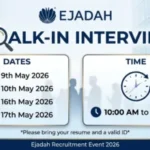 Ejadah Walk in Interview in Dubai & Abu Dhabi 1 Ejadah Asset Management
