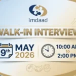 Imdaad Walk in Interview in Dubai